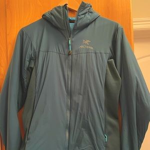 Lightly used Atom LT jacket. Inky blue